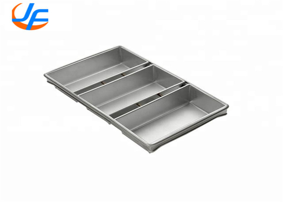 RK Bakeware Κίνα-Αλουμινωμένο χάλυβα 3 ιμάντες Ράγης Mackies ψωμί Πάν γυαλισμένο