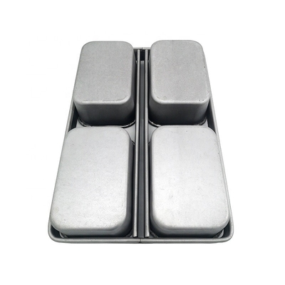 Rk Bakeware Κίνα- Σιλικόνη γυαλισμένη 4 ιμάντες Pullman σάντουιτς ψωμί καλούπι