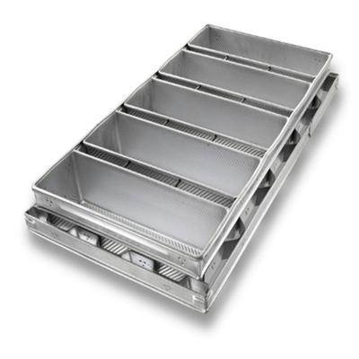 Rk Bakeware Κίνα-Σικάγο Μεταλλική Βιομηχανική 4 ιμάντες Σιλικόνιο γυαλισμένο Nonstick Pullman Πωλή ψωμιού