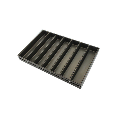 Rk Bakeware China Manufacturer-6 Strap Glazed Aluminized Steel Bread Loaf Pan/Sandwich Loaf Pan/Jumbo Loaf Pan/Πακέτο ψωμιού από αλουμινισμένο χάλυβα