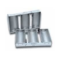 RK Bakeware China Foodservice NSF Telfon Nonstick Custom 5 σειρές Baguette ψωμί τηγάνι τηγάνι