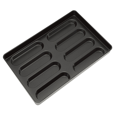 Rk Bakeware China-Chicago Μεταλλικό 25 3/4 X 17 3/4 ίντσες Nonstick Hot Dog Bun Pan