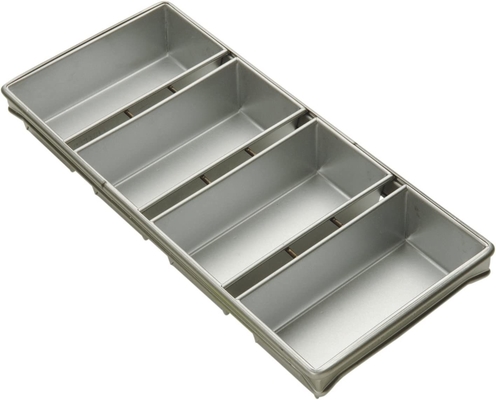 Rk Bakeware China Foodservice 904575 Commercial Bakeware 5 Strap Bread Pan (Παλτό ψωμιού με λωρίδες)