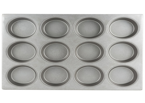 RK Bakeware Κίνα-Mackies Σιλικόνη γυαλισμένο Pecan Roll/Jumbo Muffin Pan