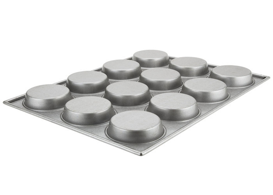 RK Bakeware Κίνα-Mackies Σιλικόνη γυαλισμένο Pecan Roll/Jumbo Muffin Pan