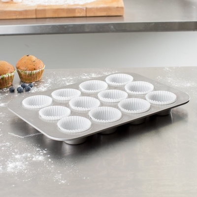 RK Bakeware China-12 Cup 3 Oz Nonstick Muffin Pan Fda Εμπορικά δίσκια μαγειρέματος από αλουμίνιο