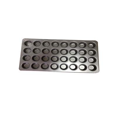 RK Bakeware China-Mackie Nonstick Μίνι κανονικό δίσκο με τηγανίτες Cup Cake Tray