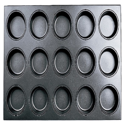 Rk Bakeware Κίνα-Εμπορικά Nonstick Muffin Cake Baking Tray Square Cake Tray Cupcake Baking Tray Κουκλίτσα