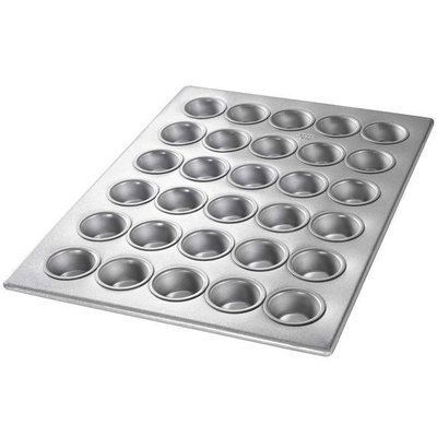 Rk Bakeware China-42754 12 Cup Glazed Aluminized Steel Mini Crown Muffin Pan/ Cruffin Pan/ Cruffin Tray Το μπουκάλι για τη μαγειρική