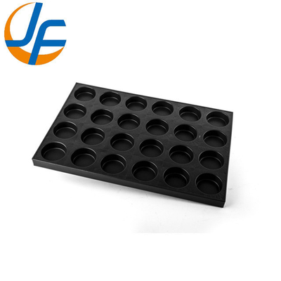 RK Bakeware China Foodservice NSF 24 Cup 7 Oz. Γυαλισμένο αλουμινωμένο χάλυβα Jumbo Muffin Pan / Cupcake Pan
