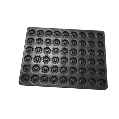 RK Bakeware China Foodservice NSF 24 Cup 5 Oz. Γυαλισμένο Αλουμινωμένο Χάλυβα Jumbo Muffin Pan/Mini Muffin Pan