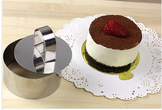 RK Bakeware China Foodservice NSF από ανοξείδωτο χάλυβα 8 ιντσών Mousse Ring