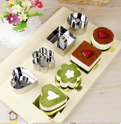 RK Bakeware China Foodservice NSF Τετράγωνο και τετραγωνικό δαχτυλίδι τούρτας Mousse