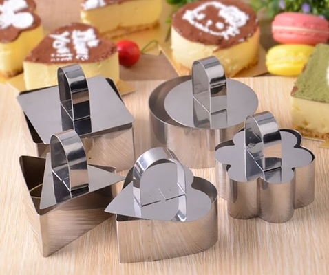 RK Bakeware China Foodservice NSF Τετράγωνο Σχήμα Mousse Ring Πιστοποιητικό Δαχτυλίδι
