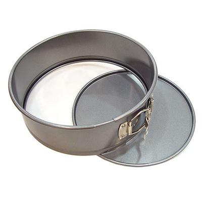 RK Bakeware China Foodservice NSF Tart Quiche Cheese Cake Pan / Springform Baking Pan με ασημένιο και μαύρο χρώμα