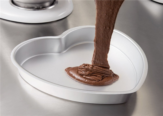 RK Bakeware China Foodservice NSF 142*134*55 Αλουμινίου Σχήμα Καρδιάς Κέικ Πανίλα Χαλαρό κάτω μέρος