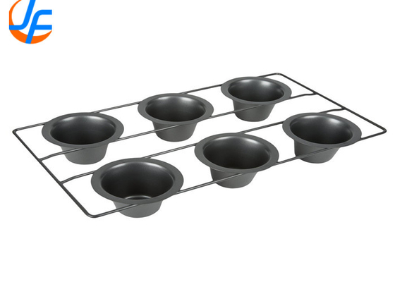 RK Bakeware China Foodservice NSF 6 φλιτζάνια από ανοξείδωτο χάλυβα