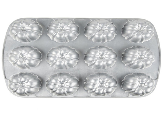 RK Bakeware China Foodservice NSF 12 Διαμερίδιο Bundtlette Αλουμινίου Muffin Cake Pan Εμπορική ποιότητα