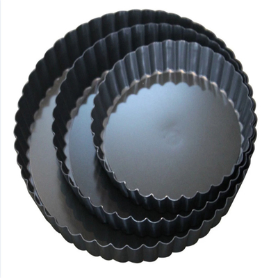 Ρk Bakeware China-Nonstick Loose Base Fluted Quiche Pan (Κινέζικο)