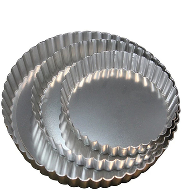 Ρk Bakeware China-Nonstick Loose Base Fluted Quiche Pan (Κινέζικο)