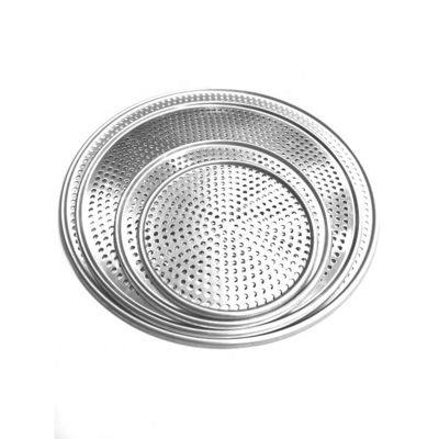 Εμπορικά 10 ιντσών πίτσα bandeja para hornear punch πίτσα δίσκο καλούπια για πίτσες