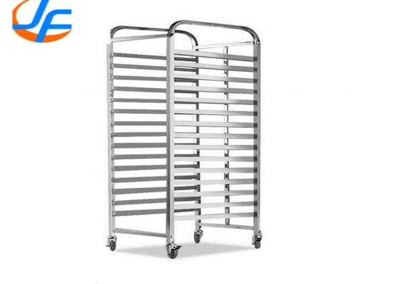 RK Bakeware China Foodservice NSF 800 600 Ατσάλι από ανοξείδωτο χάλυβα Εμπορικό δίσκο αρτοποιίας Φούρνο Ρακ Τροχό αρτοποιίας
