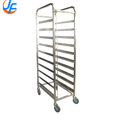 RK Bakeware China-Commercial Catering Ατσάλι από ανοξείδωτο χάλυβα Gastronorm Food Tray Rack Trolley GN1/1