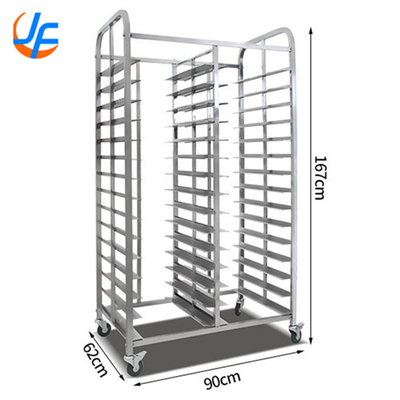 RK Bakeware China-Nesting Commercial Trolley Rack από ανοξείδωτο χάλυβα / Προσαρμοσμένο ράφι ψήσιμου για βιομηχανικά αρτοποιεία