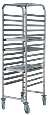 RK Bakeware China-Z Frame Nesting Stainless Steel Baking Trolley Double Oven Rack Για χονδρικές αρτοποιίες