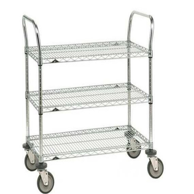 RK Bakeware China Foodservice 18&quot; X 24&quot; X 38&quot; Metro Τρία ράφια βαρύ φορτίο ατσάλινου χάλυβα
