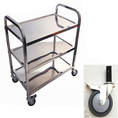 RK Bakeware China Foodservice NSF Ατσάλινο νοσοκομειακό ιατρικό καροτσάκι με συρτάρια