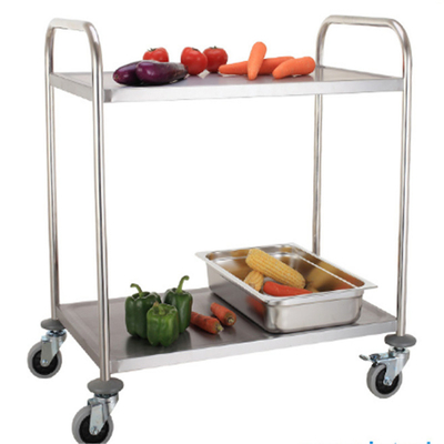 RK Bakeware China Foodservice NSF Καροτσάκι από ανοξείδωτο χάλυβα με τροχούς