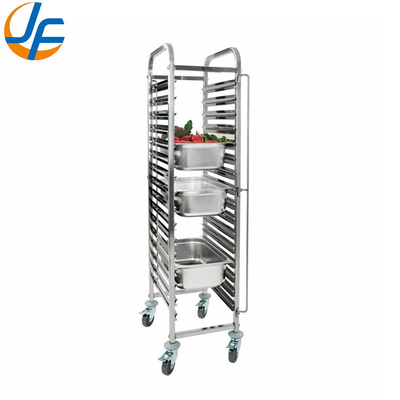 RK Bakeware China Foodservice NSF Roll In Stainless Steel Flatpack Baking Tray Trolley Bun Pan Rack (Προϊόντα μαγειρικής)