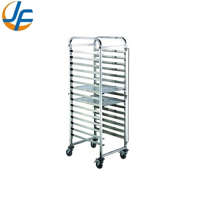 Rk Bakeware China-Z Frame 20 Pan End Load Stainless Steel Nesting Trolley Bun Sheet Pan Rack - Συγκεντρωμένο