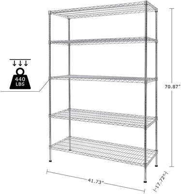 Rk Bakeware China Foodservice Commercial Wire Racking Heavy Duty Metal Storage Rack Rack Μονάδα ράφι για κουζίνα