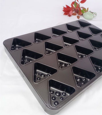 600*400*50mm τρίγωνο 1.0mm 20 συνδέσεων δίσκοι ψησίματος κέικ
