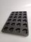 Stickproof 24 Muffin μορφής καρδιών αλουμινίου φλυτζανιών 600*400*30 παν δίσκος
