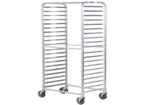 RK Bakeware China Foodservice NSF Ατσάλινη Τράβα Τυποποίησης Ρακ Τρόλεϊ Επεξεργασμένο Σχεδιασμό Με Πολυστρώματα